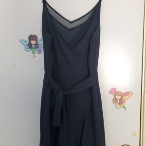 Express Chiffon Black Romper